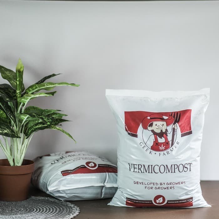 Pupuk Organik kompos Kascing-Vermicompost