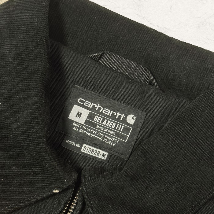 Terbaru Carhartt 103828 - Detroit Jacket - Blanket Lined Black