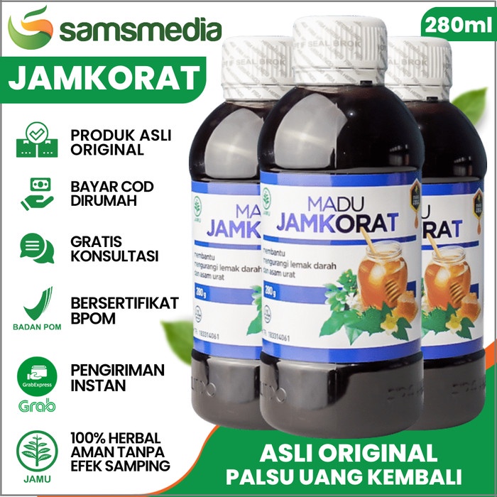 

Promo Terbatas Madu Jamkorat Asli Obat Penurun Kolesterol Kolesterol Asam Urat Herbal - Madu