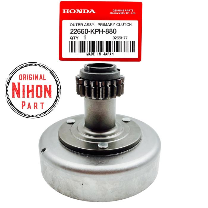 Lonceng Ganda Plus One Way Karisma / Supra X 125 Karbu / Kirana 125 KPH ORIGINAL JAPAN NP77