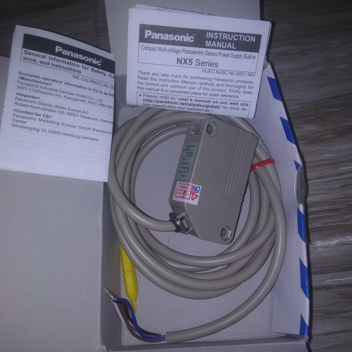 PHOTOELEXTRIX SENSOR PANASONIC TYPE NX5-D700A /UNX5D700A (NO /NC ) TERLARIS
