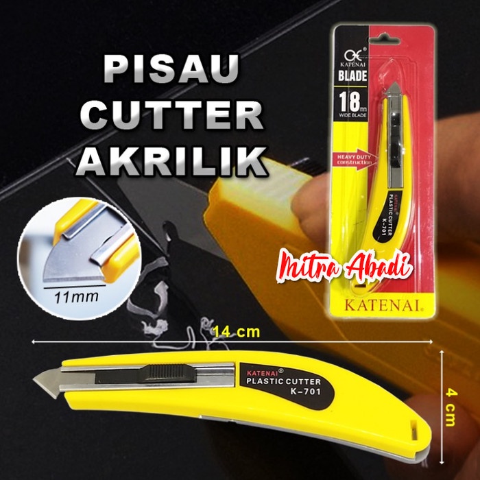 

OBRAL Pisau Pemotong CUTTER AKRILIK - Knife Cutter Acrylic / Plastic Scriber