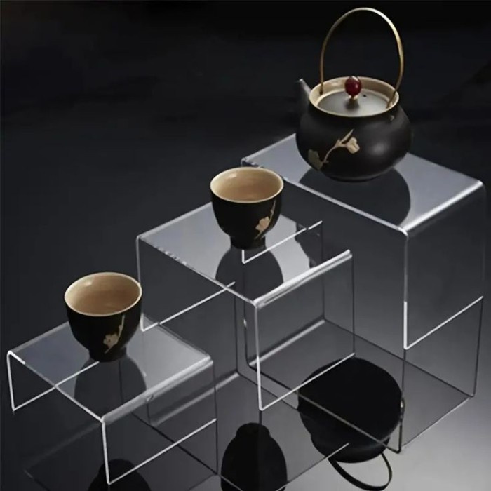 

KOMPLIT Custom Rak susun akrilik stand figure / display produk / 2mm / 3mm / 5 mm