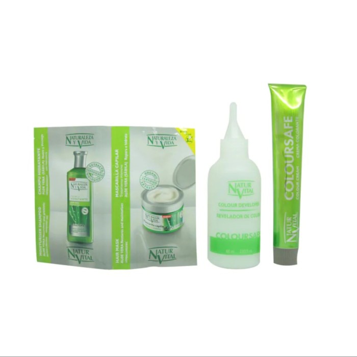 NaturVital Natur Vital Coloursafe Permanent Hair Dye color/ Cat Rambut