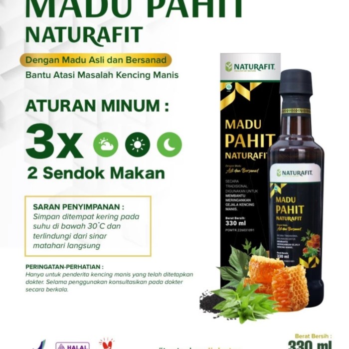 

Sale Terbatas Madu Hitam Pahit Naturafit Original Aman