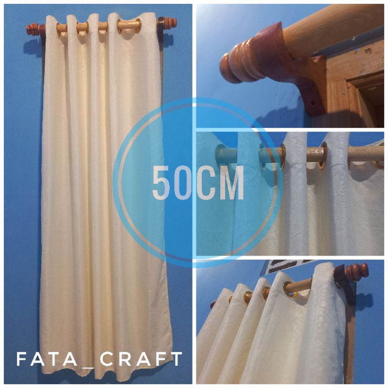 Gorden Bagus Modern Mewah Minimalis Blackout Jendela D1T4 Multifungsi Estetik Curtain Aesthetic Kolo