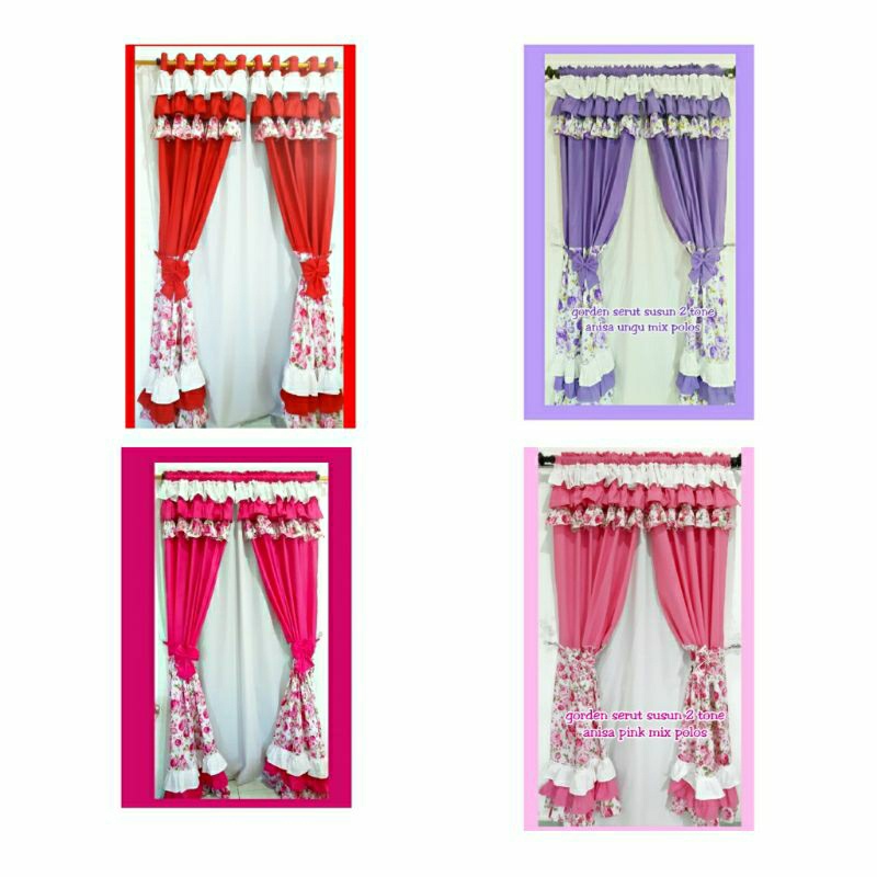 Gorden Pintu Curtain Multifungsi Terlaris Minimalis Premium T2R3 Estetik Aesthetic Modern Kekinian K