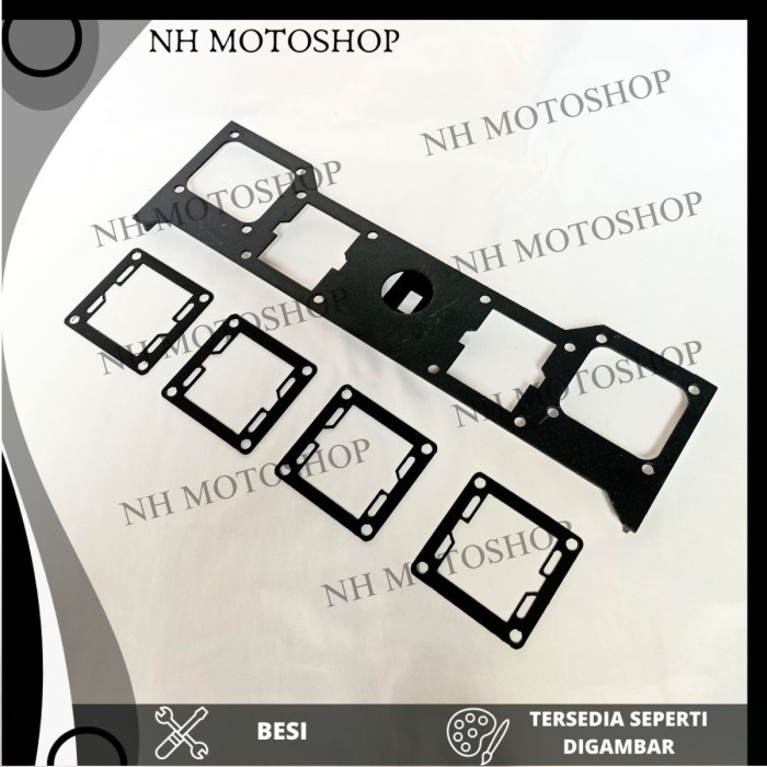 BRACKET BILED MATRIX XMAX NEW BRAKET LAMPU BILED MATRIX X1 1.5 INCH YAMAHA XMAX NEW BREKET BILED