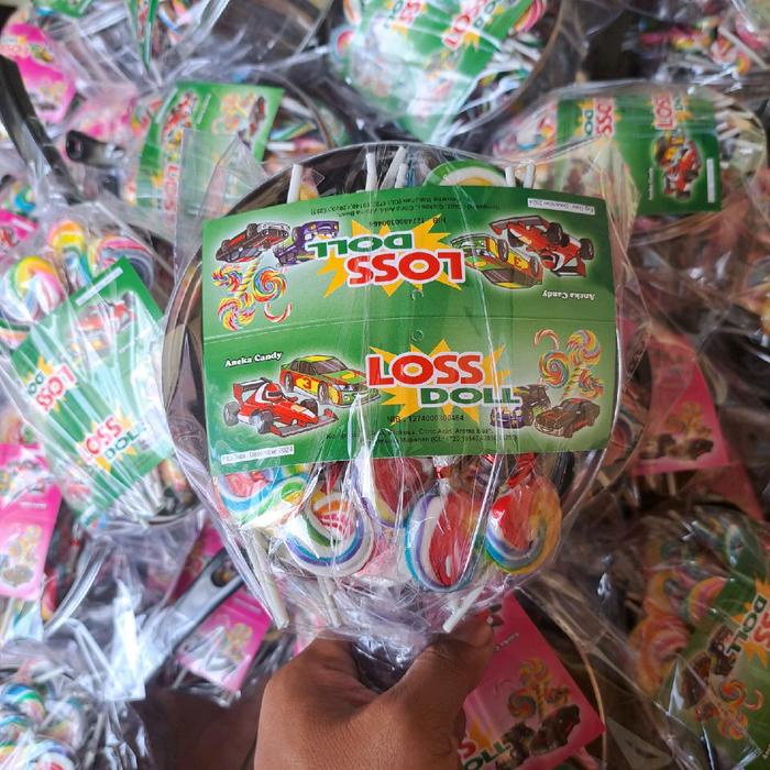 

JTTOP" PERMEN LOLI ISI 60 BERHADIAH PANCI 1 CANDY FOOD SNACK