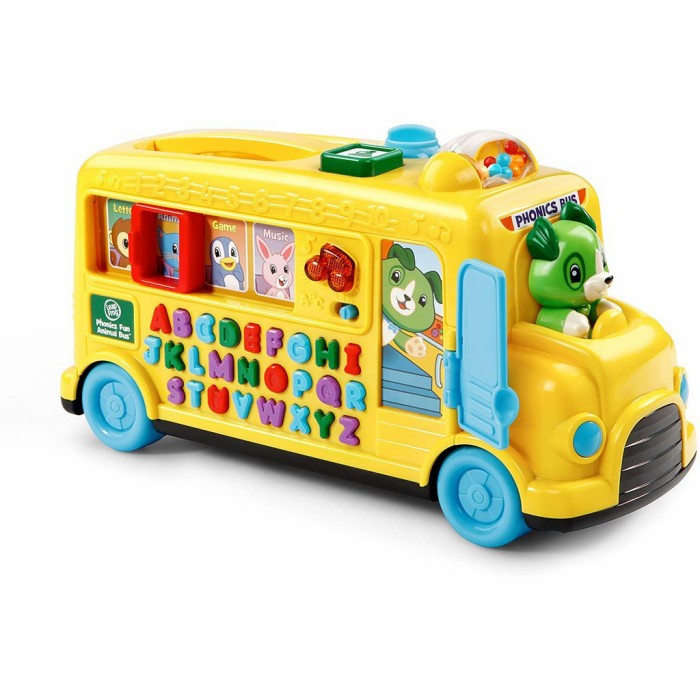 Leapfrog Phonics Fun Animal Bus Asli 100%