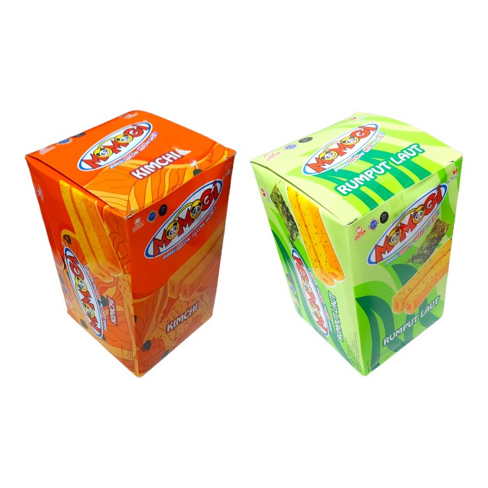 

JTTOP" SNACK MOMOGI STIK 1000 12 GRAM STICK MAKANAN RINGAN