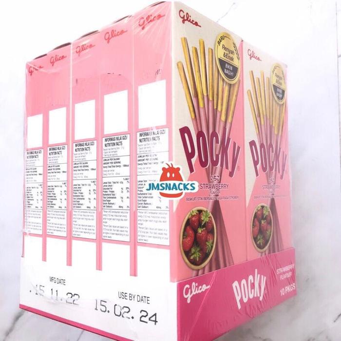 

JTTOP" [PROMO!!] POCKY MINI 1 PAK ISI 10X22GR - BISKUIT NIKMAT ENAK TERMURAH