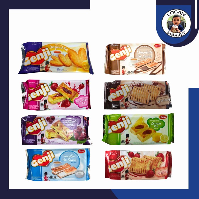 

JTTOP" MONDE GENJI PIE SOFT PIE 70GR N 85GR SAND PIE 110GR ALL VARIANT