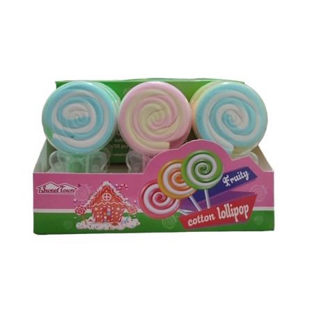 

JTTOP" SWEETTOWN MARSHMALLOW LOLLIPOP BOX ISI 30