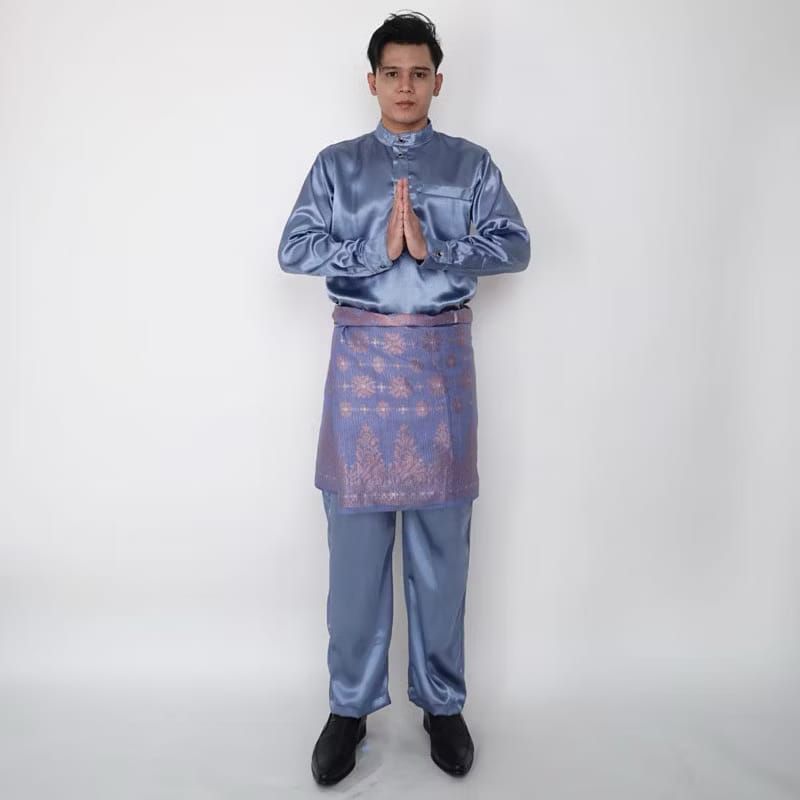 NEW SETELAN BAJU KURUNG PRIA TELUK BELANGA // BAJU MELAYU PRIA // BAJU KURUNG LAKI LAKI
