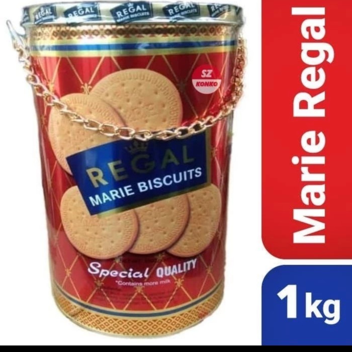 

Marie Regal Kaleng 1 kg (1000 gram) baru ORI