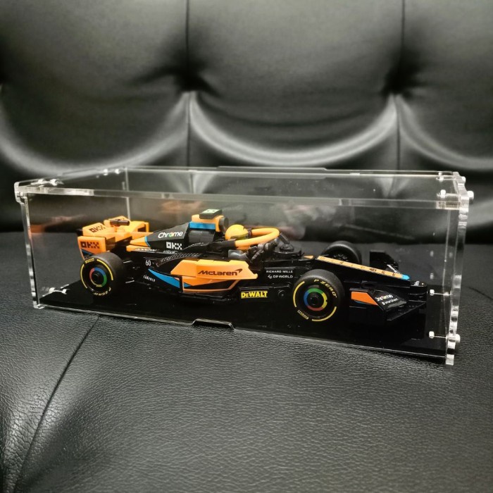 

EKSLUSIF Akrilik DIY - Display Case for LEGO Speed Champions 76919 McLaren Formula 1 Race Car 2023