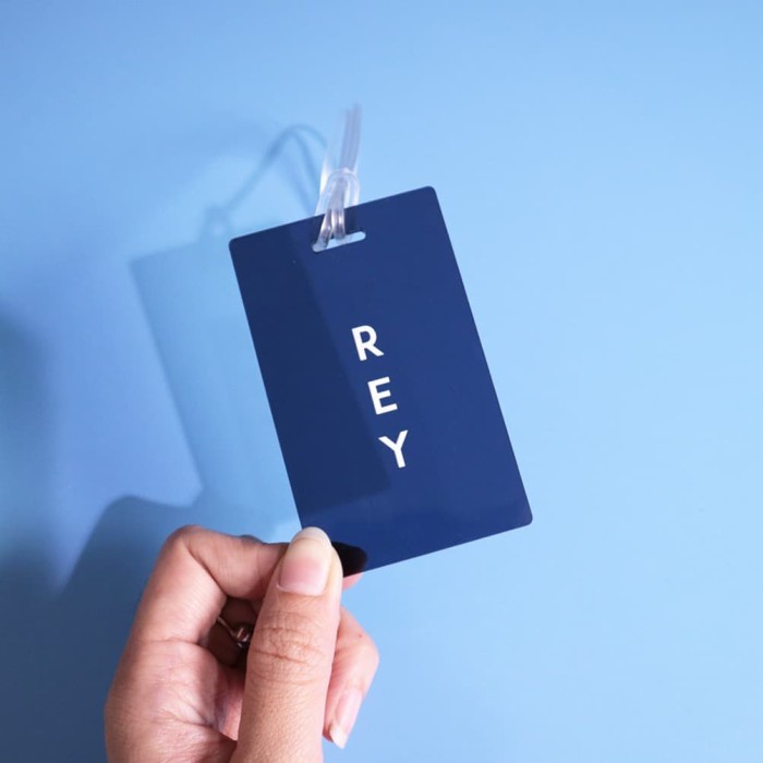 

KOMPLIT Bag Tag Akrilik Brisbane Luggage Tag Custom Nama