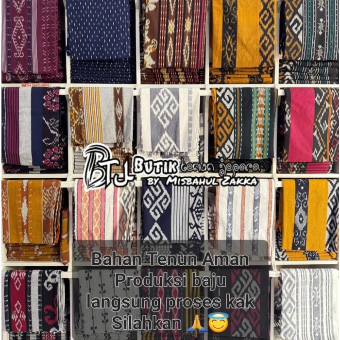 Terlaris Kain Tenun Blanket Jepara Kode Bl2012