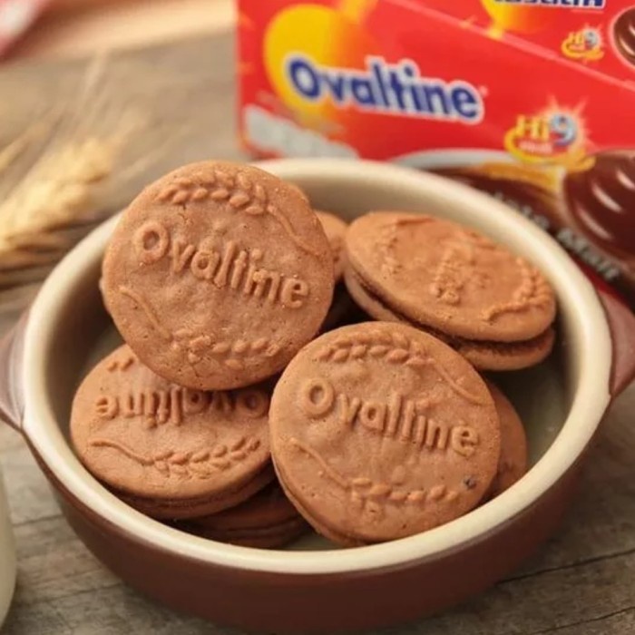 

JTTOP" NISSIN OVALTINE COOKIES CHOCO MALT SNACK BISKUIT OVALTIN