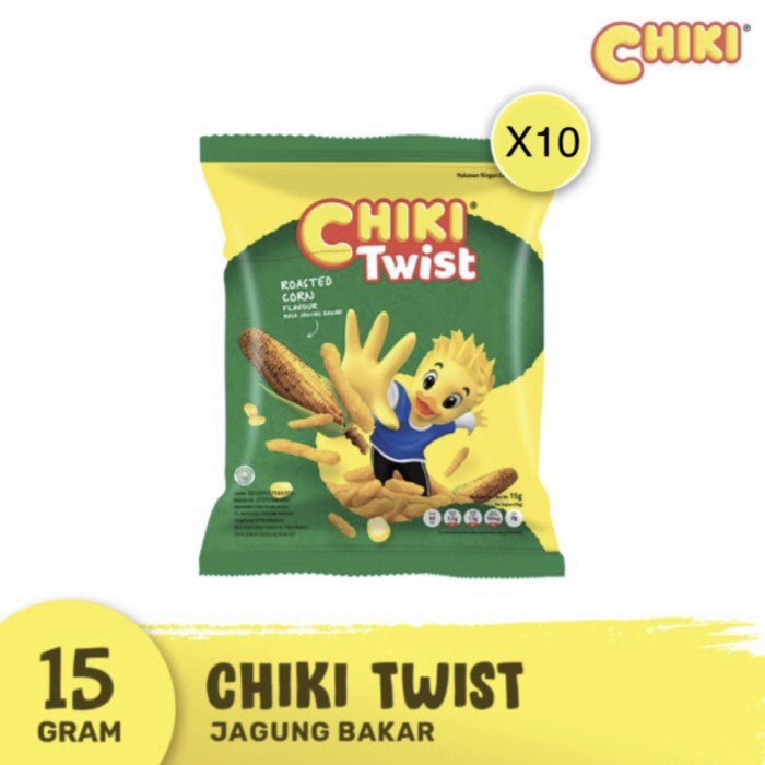

JTTOP" CHIKI TWIST JAGUNG BAKAR (1 RENCENG ISI 10 BKS)