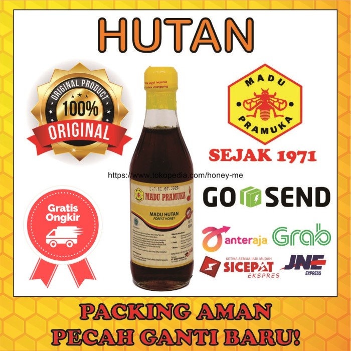 

Promo Terbatas Madu Hutan Pramuka 350 Ml Asli Alami Aman