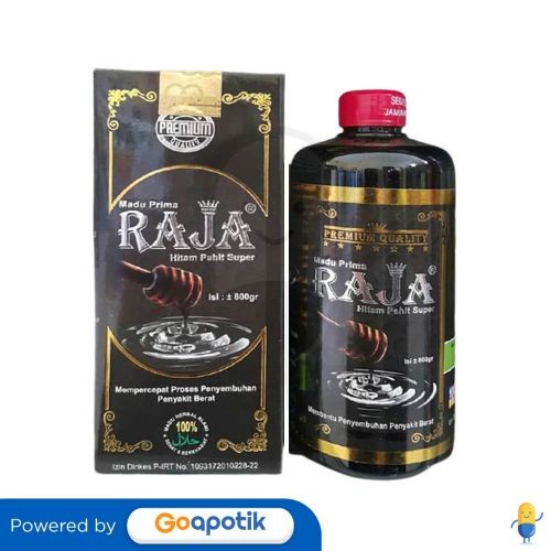

Promo Terbatas Prima Raja Madu Hitam Pahit Super 800 Gram Aman