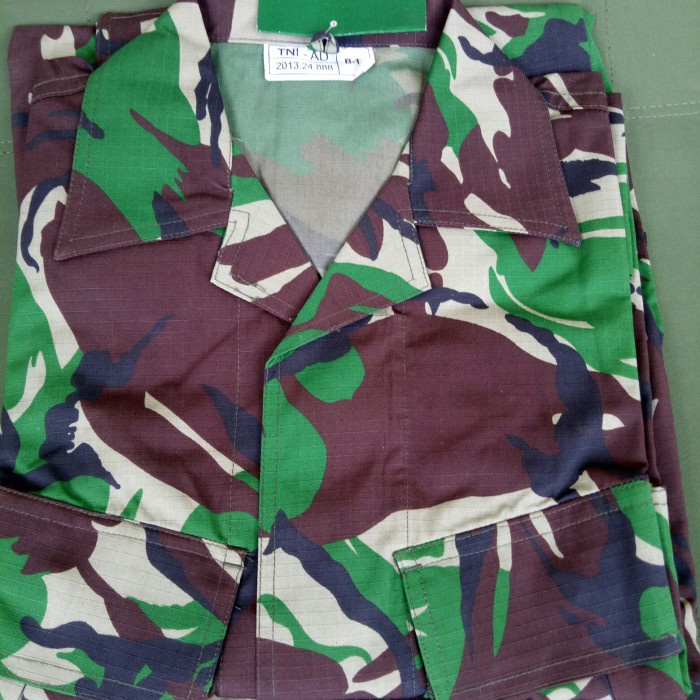 JTTOP" BAJU PDL TNI AD PEMBAGIAN SIZE B1