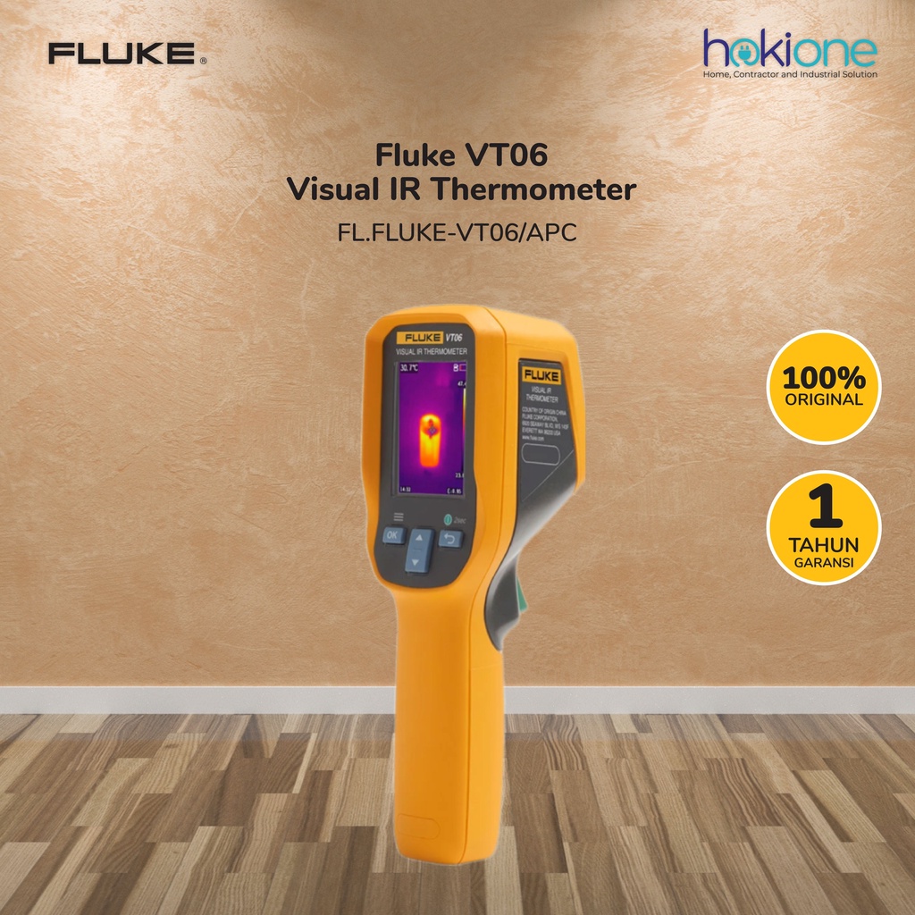 Fluke VT06 Thermometer Infrared Visual IR