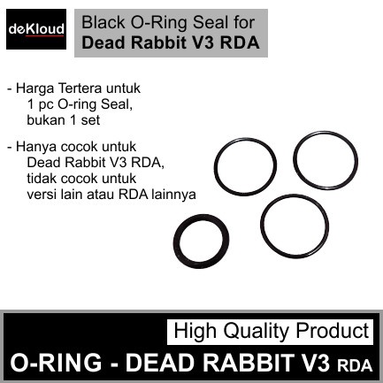 O-Ring Seal for DEAD RABBIT V3 RDA karet oring silikon sil WE!!