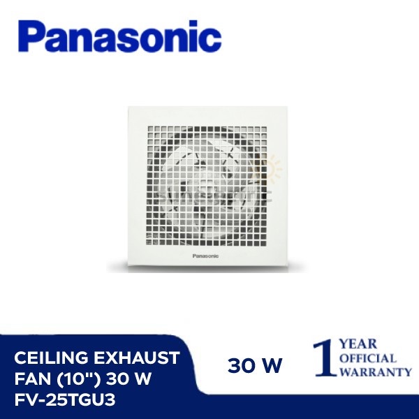 Murah Ceiling Exhaust Ventilating Fan Panasonic 10" (25 Cm) Fv-25Tgu3