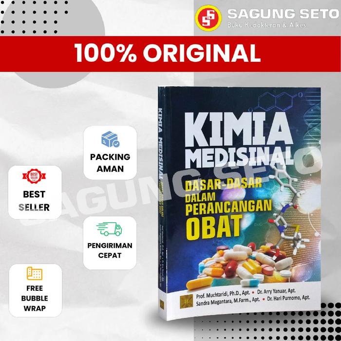Ready Buku Kimia Medisinal - Dasar-Dasar Dalam Perancangan Obat - Muchtaridi