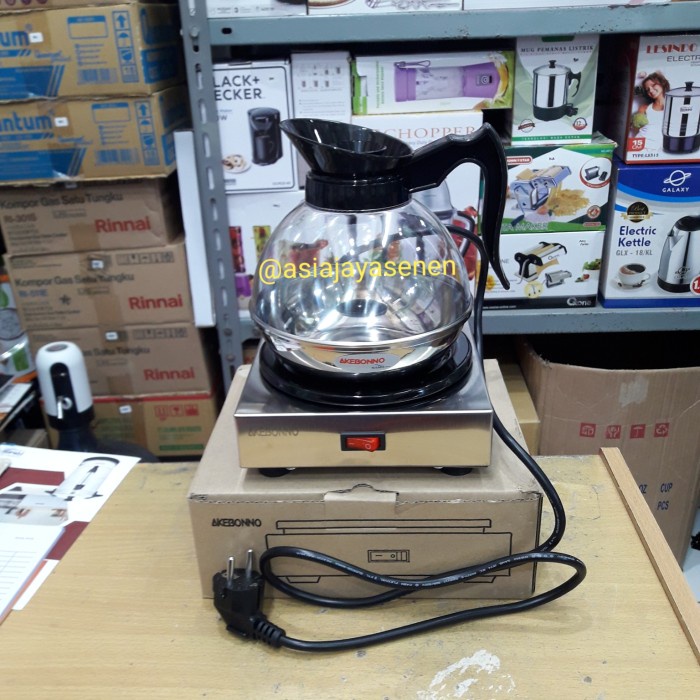 Warmer Plate Coffee Akebonno + Decanter