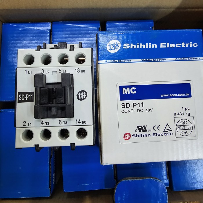 Kontaktor Dc Sdp11/Sd-P11 3P 24V/48V 1No Shihlin Electric