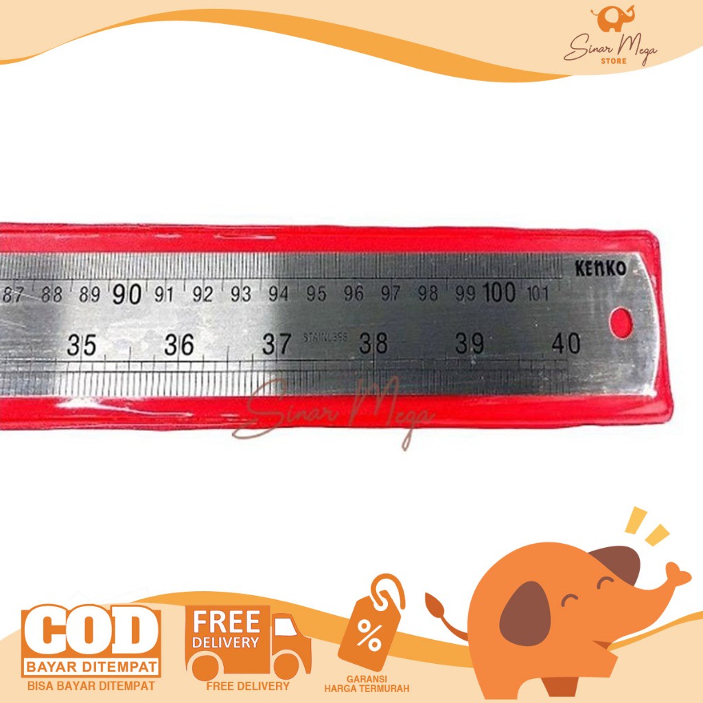

Kenko Penggaris Besi 100cm Murah