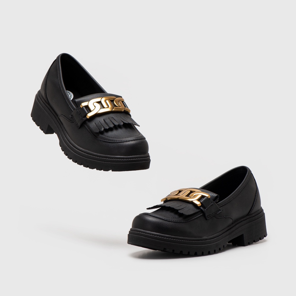 Awet Adorableprojects - Fyrena Loafer Black - Loafer Wanita