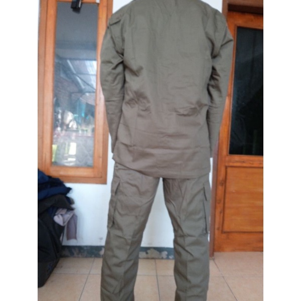 Murah  Seragam Pdl Pol Pp / Satpol Pp Bahan American Drill