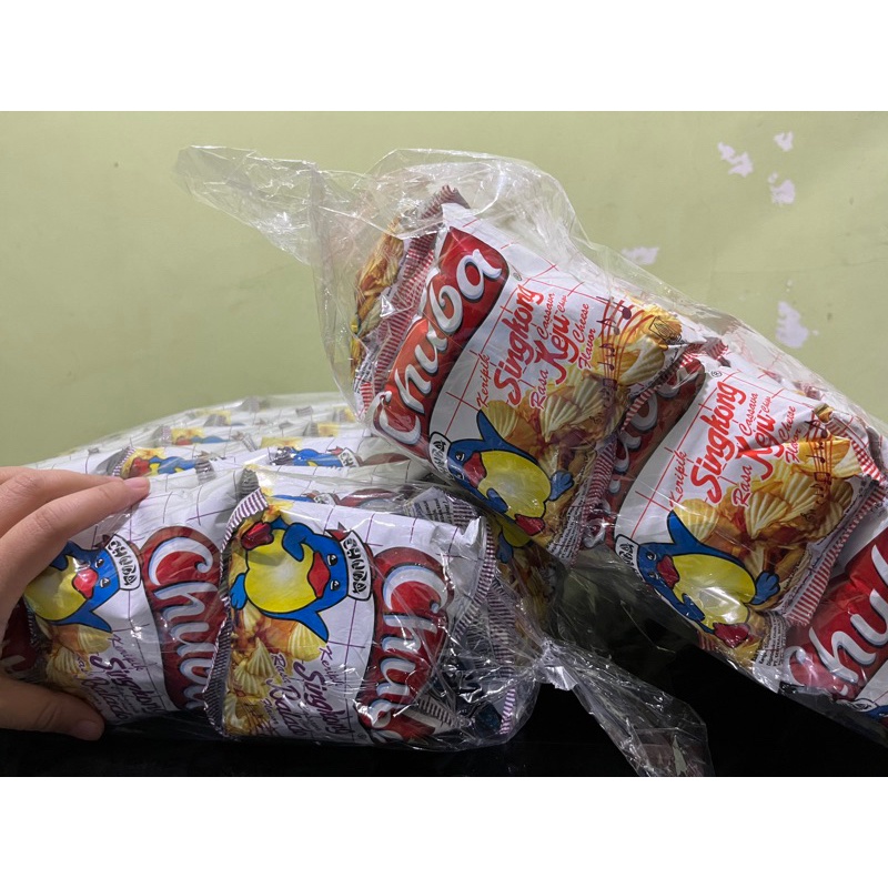 

Chuba Keripik Singkong isi 10gr x 20 Bungkus WE!