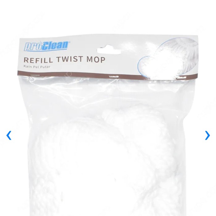 Proclean Refill Kain Pel Twist Maxi Mop - Putih