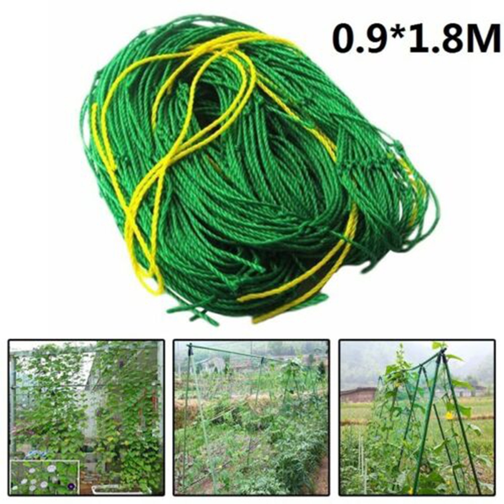 Garden Net Climbing Plant Plastic Support Mesh Pea Bean Trellis Garden Net plant climbing net durabl