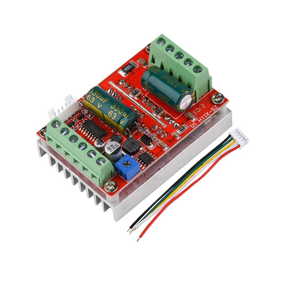 DC6-60V 400W BLDC Three-phase DC Brushless Motor Controller PWM Hall Motor Control Driver Board Moto
