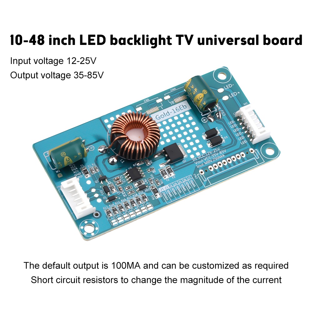 Universal 10-42 Inch LED TV Driver Board LCD TV Backlight Constant Current Board Booster Board