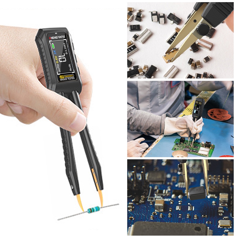 Digital Tweezer SMD Tester ESR Meter Resistance Capacitance Inductance Diode Tester LCR SMD ESR Mini