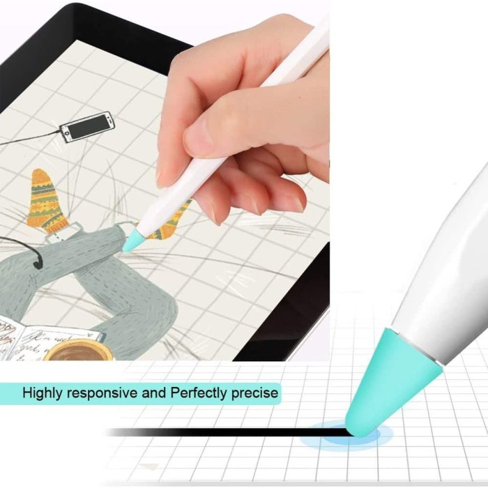 

Terlaris Apple Pencil 1st 2nd Gen Nib Tip Cover Soft Case