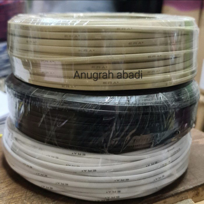 JTTOP" KABEL TELEPON GEPENG ISI 4 / KABEL KONEKTOR TELEPON / KABEL ROSET /