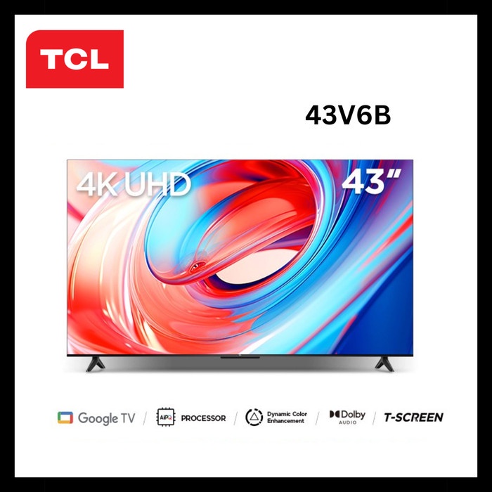 JTTOP" TCL 43A8 SMART TV ANDROID 4K UHD 43 INCH