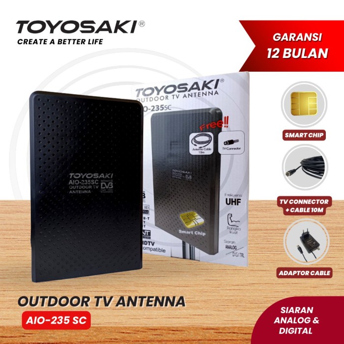 JTTOP" ANTENA AIO 235 TOYOSAKI