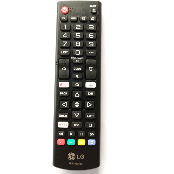 JTTOP" REMOT/REMOTE TV LCD/LED/SMART TV LG AKB75675311 ORI/ORIGINAL/ASLI