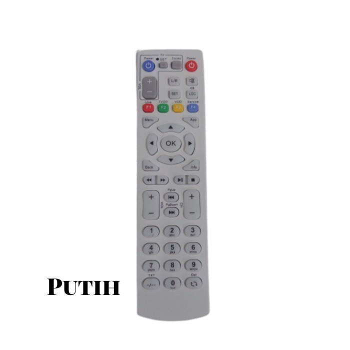 JTTOP" REMOT REMOTE RECEIVER STB USEE TV ZTE INDIHOME / MNC PLAY