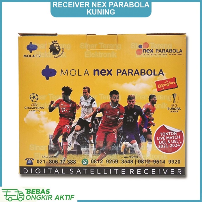 JTTOP" NEX PARABOLA DANGDUT KUNING TAMBAHKAN DONGLE WIFI UNTUK FITUR YOUTUBE PAKET BELUM INCLUDE